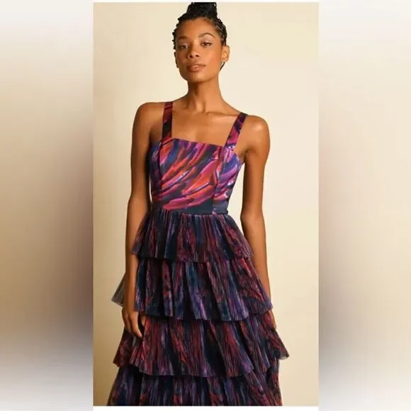 Anthropologie x Hutch - Avani Tiered Dress / Size 2